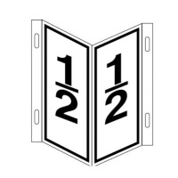 航亮(HANGLIANG)铁路工务系统半公里标(铝板)