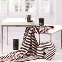 金丝莉毯子U型枕套装XH常规款B2B商品,100份起订