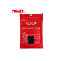 FlameFighter火焰战士 灭火毯纤维玻璃灭火毯 家用家庭厨房工厂用灭火毯防火救生毯逃生毯1.5M*1.5M