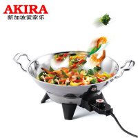 爱家乐(AKIRA) 电火锅 KL-V5/SG 304不锈钢 电炒锅电热锅