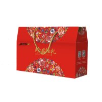 新恬味 珍品佳礼 甄选礼盒 2575g(8包) 红豆 绿豆 莲子 薏米仁 黄小米 百合干 白木耳 单晶冰糖