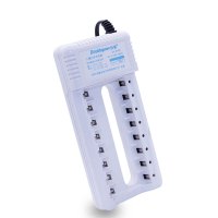 品胜PISEN 充电电池5号 可充7号充电器 8槽充电器配