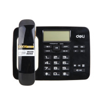 得力 794 坐式固定电话机家用坐机办公室座式有线座机单机来电显示