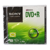 索尼空白光盘10片每包单片盒装+R