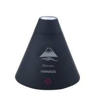 海纳斯（HANASS）加湿器sx698黑色 usb火山加湿器卧室静音空气加湿器 小型可爱迷你办公室桌面