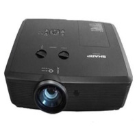 夏普（SHARP）XG-EC650XA 商务办公培训教育投影机投影仪（含100寸电动投影幕布及上门调试）1024*768 6500流明 分辨率1024×768