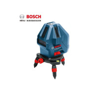 博世(BOSCH)GLL5-50X高亮度激光红外线水平仪标线仪红光水平尺电子尺 5线 标配