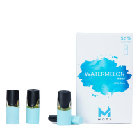 MOTI魔笛烟弹水果味新款mt二代正品一次性便携电子雾化烟油 清甜西瓜 4枚/盒