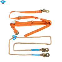 永泰 A007新型电工双保险安全带高空作业爬杆电工双控救援安全带