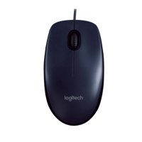 罗技(Logitech) 有线鼠标 M90 电脑笔记本鼠标 左右手通用对称鼠标 黑色