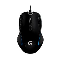 罗技(G)G300s有线鼠标 游戏鼠标 9个可编程G键
