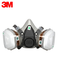 J 3M 6100 尘毒呼吸防护套装防护口罩10个/箱(箱)
