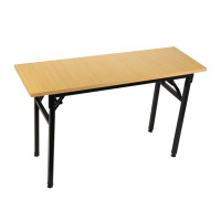 超创 办公室会议室折叠桌160长40宽75高双层 2.5cm 加厚版