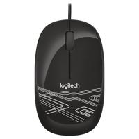 罗技M105 有线鼠标 黑色