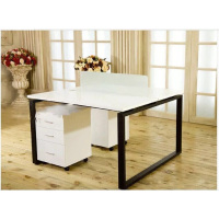 标灿办公家具简约现代职员桌2人位办公桌椅员工桌多人屏风工作位组合