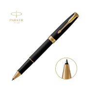 派克(PARKER)2015卓尔磨砂黑杆金夹宝珠笔 黑色