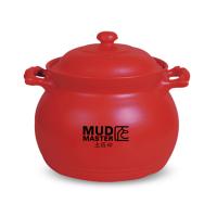 土匠坊JX-T-0119煎锅陶瓷平底锅30cm 中国红·陶瓷煎锅