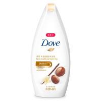 多芬(DOVE) 丰盈宠肤沐浴乳 400g 乳木果和香草 单瓶装