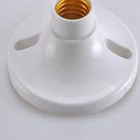 ZD 兰龙螺旋罗口螺口圆形灯头灯泡底座灯座大盘 平头灯 单位: 个