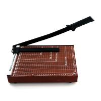 得力 8004 木质切纸机 切纸刀 裁纸刀 裁纸机 300mm*250mm