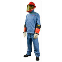 霍尼韦尔 HoneywellAF1JPB-S电弧防化服分体式 9.7cal/cm2 ,S码