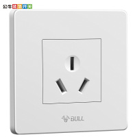 J公牛(BULL) 特制款16A大功率三孔墙壁电源插座