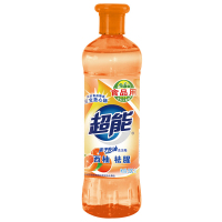 超能 洗洁精 去油洗洁精西柚祛腥 食品用500g 单瓶装