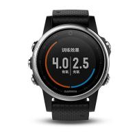 GARMIN佳明fenix5S飞耐时心率GPS登山游泳户外跑步运动智能功能手表防水100m(5S中文银黑普通)