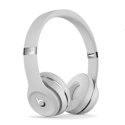 Beats Solo3 Wireless 头戴式耳机 - 银色 蓝牙无线耳机 手机耳机 游戏耳机