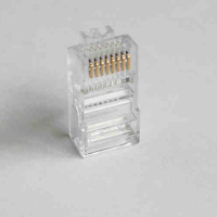 松日 超五类 水晶头 安普网线接头RJ45 100颗/包(单位:包)