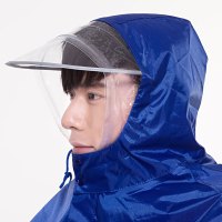 天堂 自行车加厚牛津布透明电瓶车男女单人骑行雨衣雨披