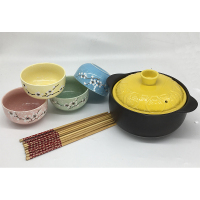 正坤 9头雪花釉砂锅 / 套装 单个装