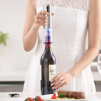 EKO 红酒开瓶器 不锈钢电动USB充电葡萄酒开瓶器 EK5655 开瓶器
