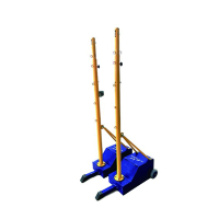 高品质移动羽毛球柱 (含网)标准羽毛球网架子支架室外便携式