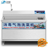 飞天鼠(FTIANSHU) 商用洗菜机超声波臭氧小龙虾清洗机全自动酒店用酒楼 洗菜机商用 1.8米