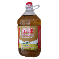 [规格:1桶装 5L/桶]油 浓香压榨一级花生油 食用油 农家花生油 家庭烹饪食用油 福临门