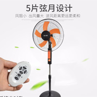 甲骨四堂生活馆 先锋系列小霸王电风扇 遥控式落地扇 16寸电风扇 落地扇 立式电扇 家用电风扇 六大核心升级 五叶劲风