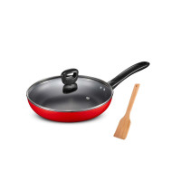爱仕达 26CM玫红平底锅不粘锅煎锅WG8126 牛排锅煎蛋锅煎饼锅