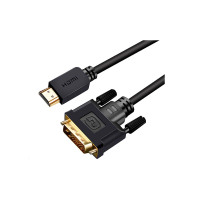 Aibik 晶华 HDMI-DVI高清线 黑色3米 3米