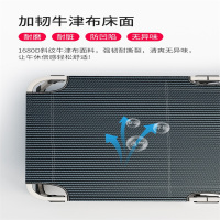 一利 多档调节折叠床单人床午休床办公室午睡床行军床 旗舰加大版 190*70*30CM