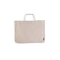 得力5573公文包(米白)手提拉链袋商务文件收纳A4公文包(2只)