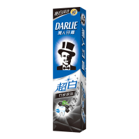 黑人(DARLIE) 超白美白牙膏 新包装 清新口气防蛀健齿新款新包装