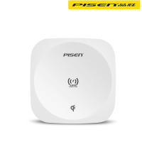 品胜 (PISEN) QW001 无线充电底座 (无线底座+2A充电器) 白色