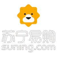 狮子标+苏宁易购(上下排版)精品发光字欧邦标识