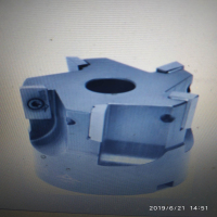 DIJET 霸道高效圆角铣刀盘 DBD5063R-22(D63,5刃)(单位:个)