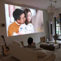 DTOTCN20智能投影仪全高清3D极米无线wifi4K投影 配套16:10幕布点歌系统功放高音喇叭无线手持一拖二话筒