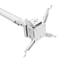 ANE悟印像D200投影机吊架 投影仪支架 白色 通用吸顶吊架 可伸缩长度1米-2米