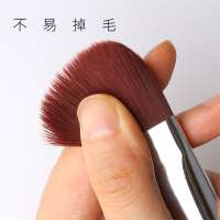 正彩 毛笔12号水粉油画 笔水彩画笔颜料酒红鸭舌初学者学生用 12支