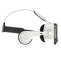 金富鑫Z4智能VR眼镜 3D头盔 苹果安卓手机通用 白色