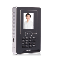 得力 3940 人脸考勤机智能刷卡指纹人脸密码打卡机